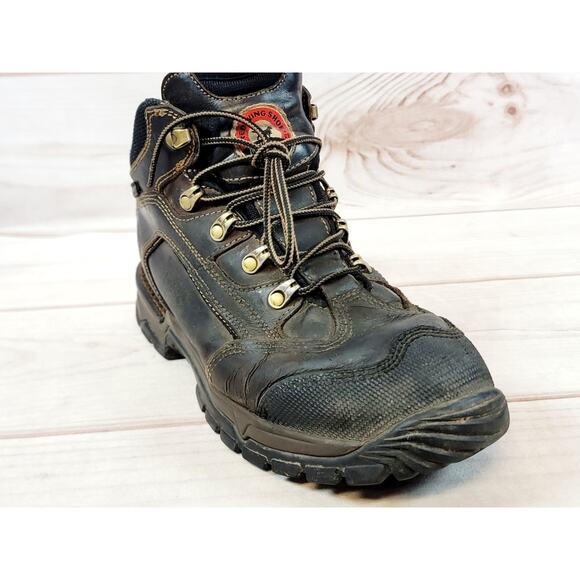 Red Wing Irish Setter 83403 Mens 8.5 D Brown Leather Hiking Boots Waterproof main image 9